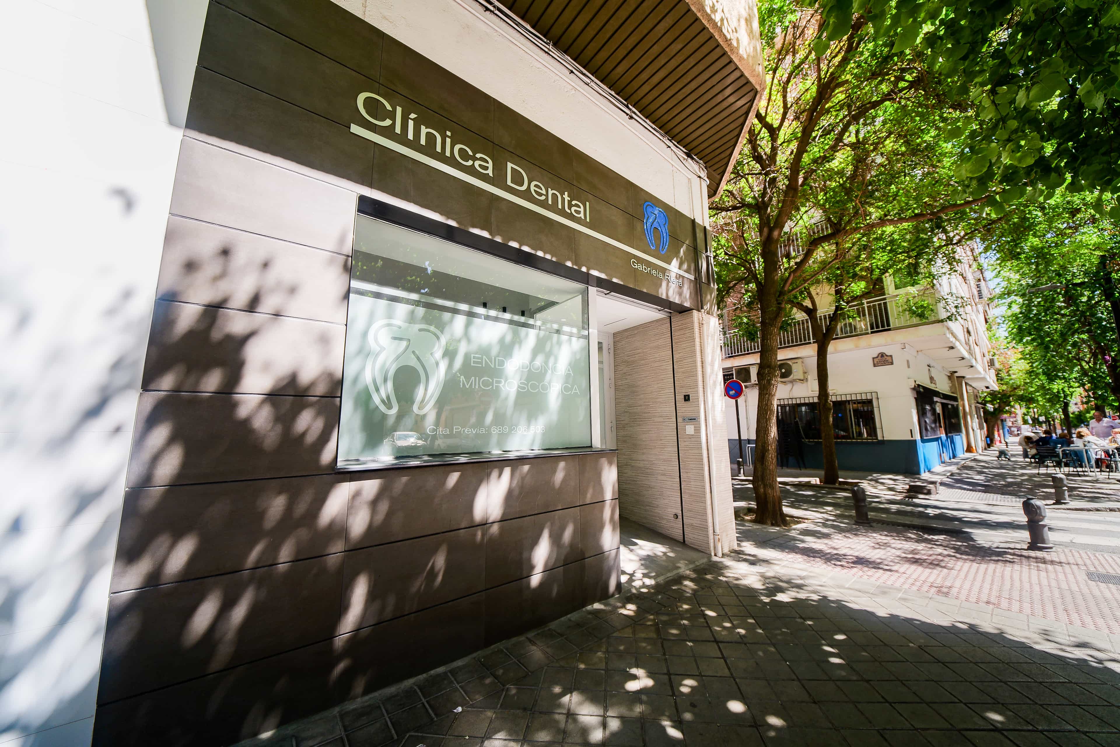 Exterior de la clínica