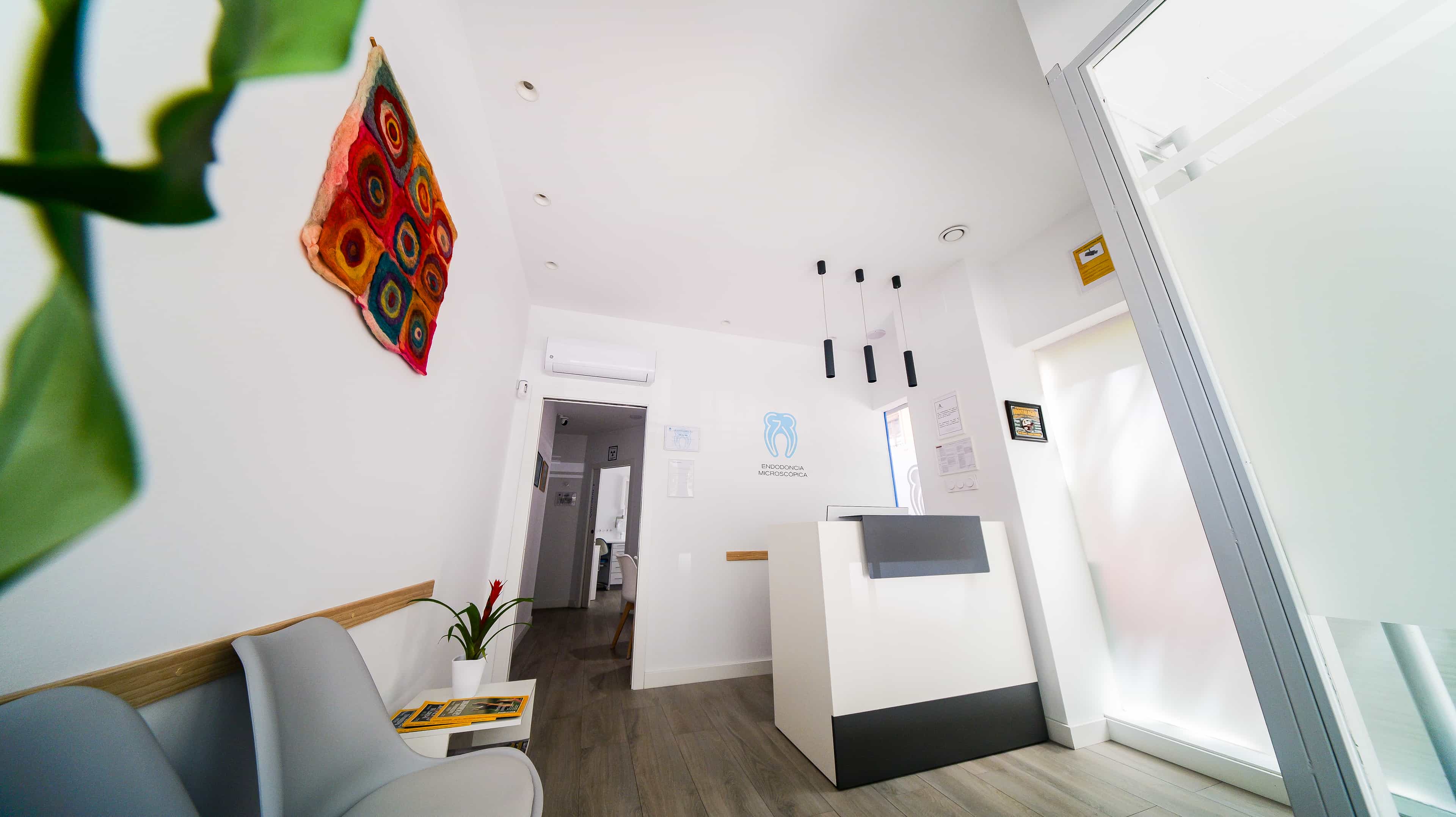 Interior de la clínica
